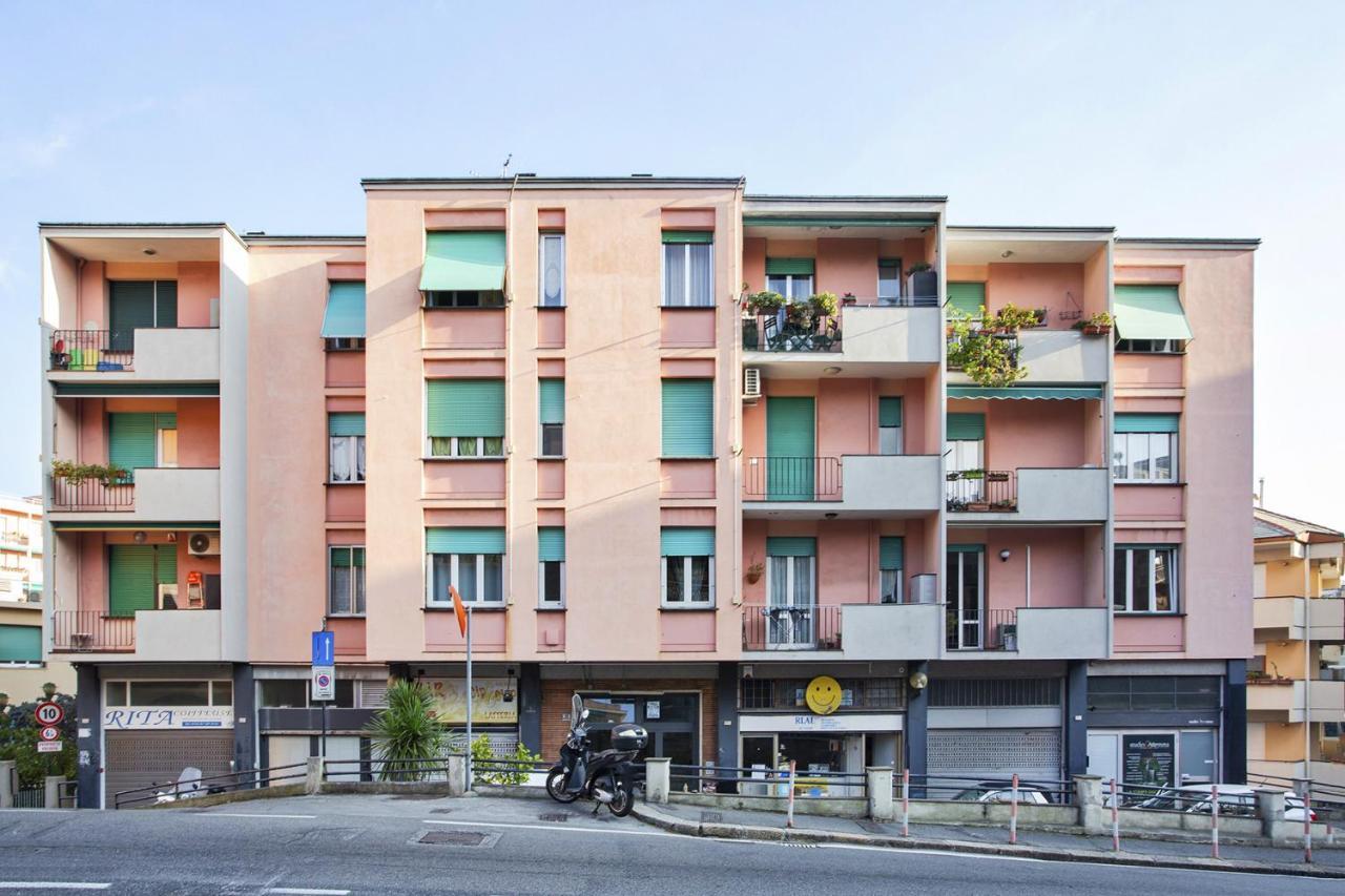 Contemporary Apartment In Sturla By Wonderful Italy Генуя Экстерьер фото