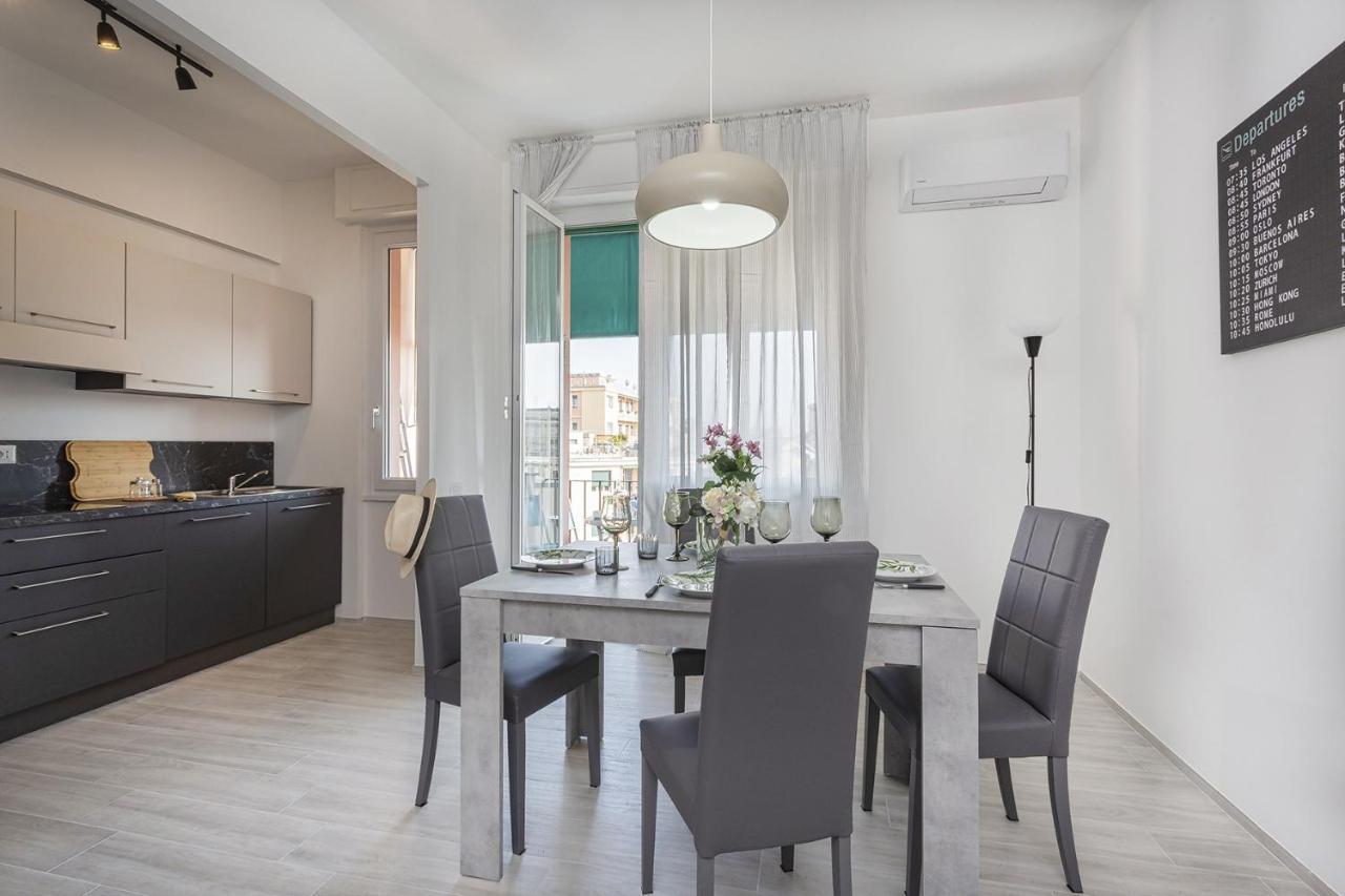 Contemporary Apartment In Sturla By Wonderful Italy Генуя Экстерьер фото